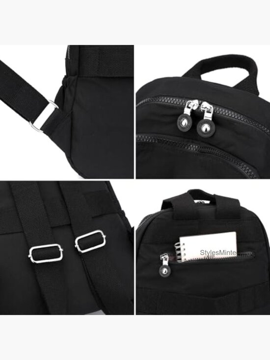 Mini Lightweight Nylon Backpack, 11L Daypack for Travel